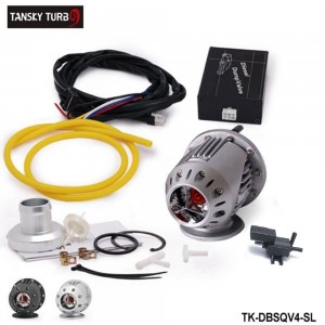 Tansky ElectrIcal Diesel SSQV4 SQV4 Blow Off Valve/Diesel Dump Valve SQV Kit (Black,Silver) TK-DBSQV4