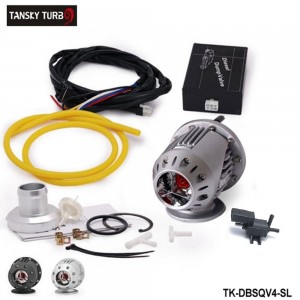 Tansky Electrical Diesel SSQV4 SQV4 Blow Off Valve/Diesel Dump Valve SQV Kit (Black,Silver) TK-DBSQV4