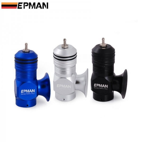 EPMAN Universal Billet Aluminum Type-H-RFL Blow off Valve black BOV Turbo/Intercooler EP-BOV1002 EPMAN Universal Billet Aluminum Type-H-RFL Blow off Valve black BOV Turbo/Intercooler EP-BOV1002