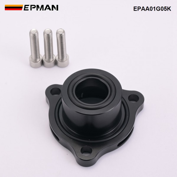EPMAN Aluminum Turbo Diverter Blow Off Valve Adapter Spacer for VW Golf Mk7/Mk7.5 GTI for Audi A3/A4/TT EPAA01G05K