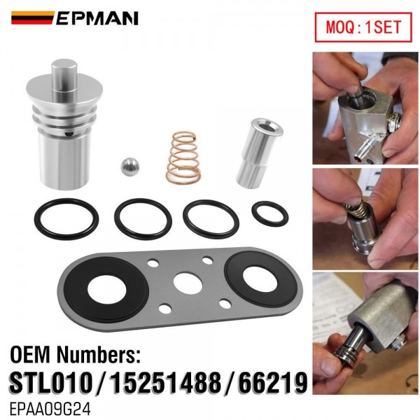 EPMAN STL010 Cooler Flow Bypass Valve Kit Upgrade For Cadillac Chevy 2014-Up GM 6L80 6L90, 2016-Up 8L90 8L80 8L90E,Automatic Transmission Assemblies With Bypass Gasket EPAA09G24