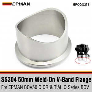 EPMAN Blow off Valve SS304 Flange Weld for EPMAN BOV50 Q QR Series 50mm BOV EPCGQ273
