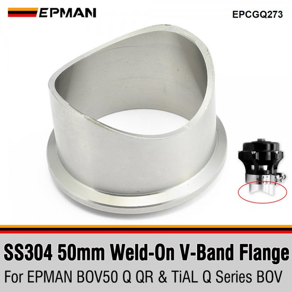 EPMAN Blow off Valve SS304 Flange Weld for EPMAN BOV50 Q QR Series 50mm BOV EPCGQ273