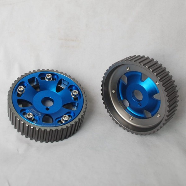 Tansky 1 Pair/Set For TOYOTA Supra 1JZ 2JZ, TE Cam Gears (Red,Blue) TK-CG1JZ