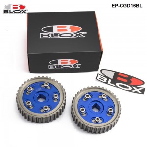 1 Pair/Set Cam Gears For Honda Civic D16A SOHC Integra (Blue) EP-CGD16BL