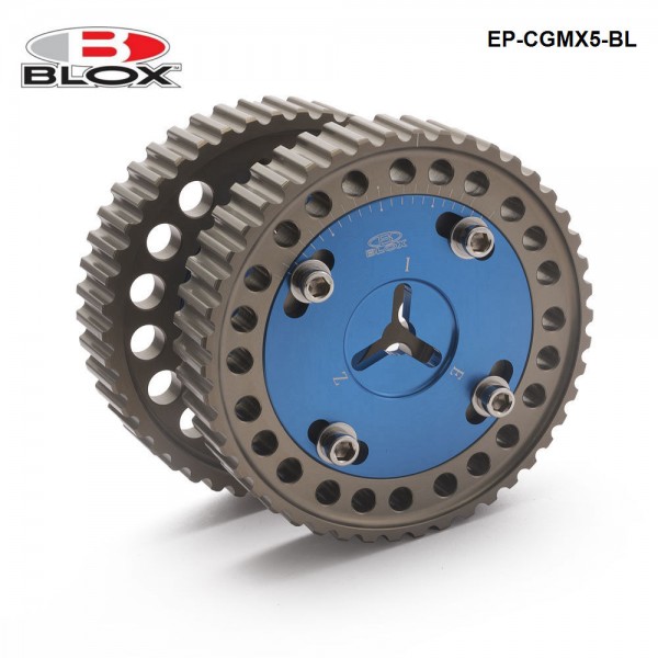 EPMAN - 2PCS/SET BLOX Cam Gear Pulley For Mazda MX-5 MX5 BP6 BP8 NB6 NB8 MX5 Camshaft Gears EP-CGMX5-BL