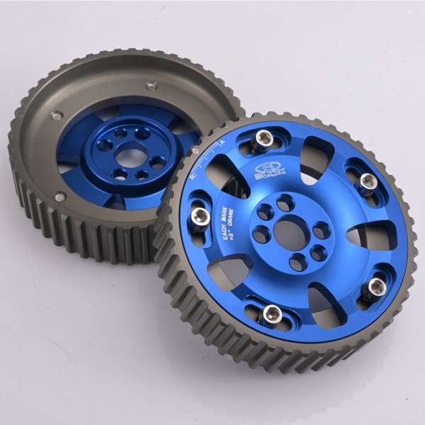 1 Pair/Set BLOX Cam Gears For Nissan Skyline RB20DET RB25DET RB26DETT (Blue) EP-CGRB25BL