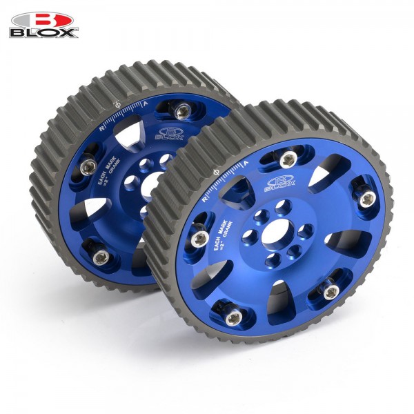 1 Pair/unit BLOX Cam Gears For Nissan Skyline RB20DET RB25DET RB26 RB  (Blue) EP-CGRB25BL