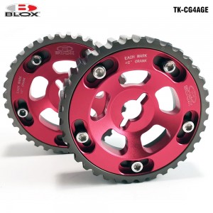 BLOX 1Pair/Set Cam Gears For Toyota All Models 84-89 4AGE (Blue,Red) TK-CG4AGE
