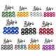 ADDCO - 50PACKS/LOT Fender Washers Bumper Washer License Plate Bolts Kits for Honda Civic EK EP AP DC2 DC5  AD-DP01S