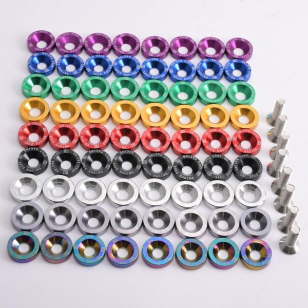 D1 Spec 8 Pcs M6 x 20 Engine Bumpers Fender Washers Kit Bolt Screw Blue Fit For Honda Civic EK EP AP DC2 DC5 D1-DP01S D1 Spec 8 Pcs M6 x 20 Engine Bumpers Fender Washers Kit Bolt Screw Blue Fit For Honda Civic EK EP AP DC2 DC5 D1-DP01S