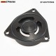 EPMAN SSQV Silver/Black SQV Adaptor BOV Flange Adapte Blow Off Valve For Hyundai Genesis 2.0T Turbo 08+ EP-BOV7575HB