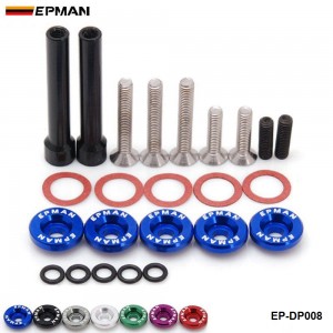 EPMAN Valve Cover Washers Kit for Honda D-Series EP-DP008 (Red, Black, Silver, Blue,Purple,Green,Gray) 