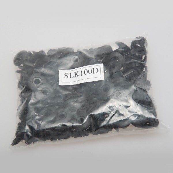 100PCS/Pack 8mm Car Universal Mixed Door Trunk Rack Bumper Expansion Screw Threaded Nail Plastic Interior Clip EP-SLK100D