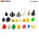 200PCS/Pack Universal Mixed Auto Fastener Car Bumper Clips Retainer Car Fastener Rivet Door Panel Fender Liner EP-SLK200H