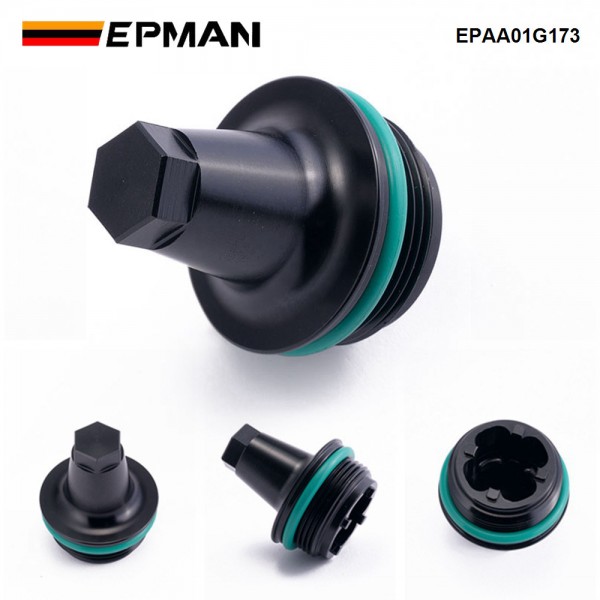 EPMAN Billet Aluminum N54 PCV Valve Upgrade Kit For BMW E82 E88 E89 E90 E91 E92 E93 E60 E61 E71 135i 335i 535i X6 Z4 Twin Turbo Engine EPAA01G173