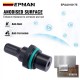 EPMAN Upgraded Replacement N54 PCV Valve For BMW E91 335i 2007-2010 535xi 2008 EPAA01G175 EPMAN Upgraded Replacement N54 PCV Valve For BMW E91 335i 2007-2010 535xi 2008 EPAA01G175