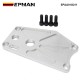 EPMAN Billet Aluminum K-series Water Pump Block Off Plate /-10 Breather Port For Honda Acura K20 K24 Engines EPAA01G211 EPMAN Billet Aluminum K-series Water Pump Block Off Plate /-10 Breather Port For Honda Acura K20 K24 Engines EPAA01G211