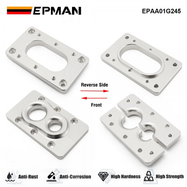 EPMAN Billet Aluminum Fire Wall Pass Through Raw Bracket For Holley Terminator X Max EPAA01G245 EPMAN Billet Aluminum Fire Wall Pass Through Raw Bracket For Holley Terminator X Max EPAA01G245