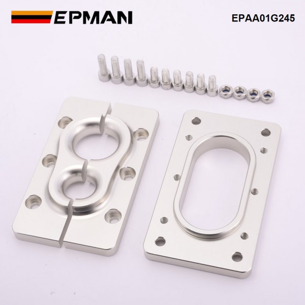 EPMAN Billet Aluminum Fire Wall Pass Through Raw Bracket For Holley Terminator X Max EPAA01G245 EPMAN Billet Aluminum Fire Wall Pass Through Raw Bracket For Holley Terminator X Max EPAA01G245