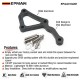 EPMAN Billet Aluminum Coolant Temp Sensor Spacer For Nissan 240SX S13 S14 S15 SR20DET Direct Bolt-On, 1/8 NPT Fitting EPAA01G261
