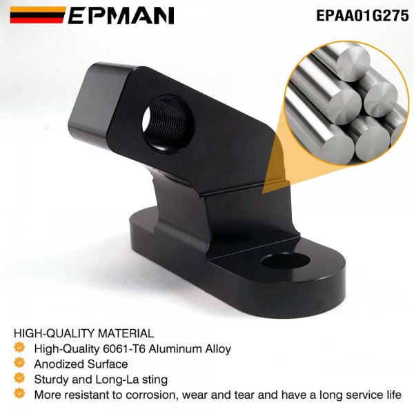 EPMAN CNC Aluminum Steering Rack Riser Raiser Tie Rod For Honda Civic EP3 Integra DC5 Acura RSX EPAA01G275 EPMAN CNC Aluminum Steering Rack Riser Raiser Tie Rod For Honda Civic EP3 Integra DC5 Acura RSX EPAA01G275