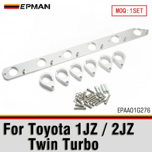 EPMAN Ignition Coil Bracket Adapter Kit Aluminum‌ CNC For Toyota Supra / Aristo / Soarer - Twin Turbo 1JZGTE & 2JZGTE Engines EPAA01G276
