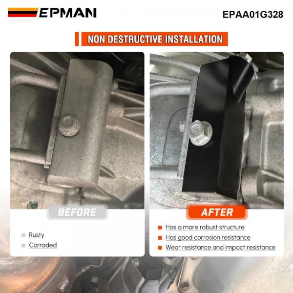 EPMAN Transmission Fluid Thermal Bypass Valve Performance Upgrade for GM 6L80 - CNC 6061 Aluminum, OEM 125068000 Replacement EPAA01G328
