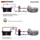 EPMAN Transmission Fluid Thermal Bypass Valve Performance Upgrade for GM 6L80 - CNC 6061 Aluminum, OEM 125068000 Replacement EPAA01G328