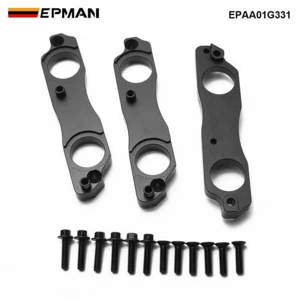 EPMAN Ignition Brackets Bolt-On R35 GTR Coil Conversion Kit for Toyota 1JZ 2JZ - CNC Aluminum, No Welding Needed EPAA01G331