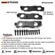 EPMAN Ignition Brackets Bolt-On R35 GTR Coil Conversion Kit for Toyota 1JZ 2JZ - CNC Aluminum, No Welding Needed EPAA01G331
