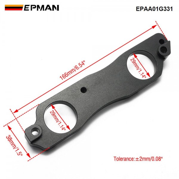 EPMAN Ignition Brackets Bolt-On R35 GTR Coil Conversion Kit for Toyota 1JZ 2JZ - CNC Aluminum, No Welding Needed EPAA01G331