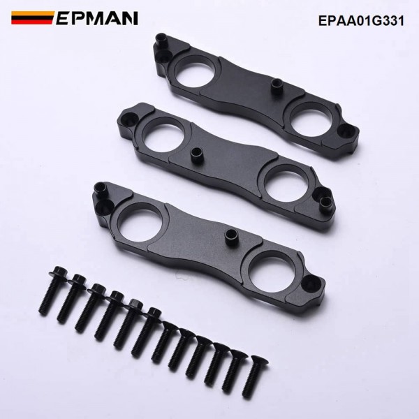 EPMAN Ignition Brackets Bolt-On R35 GTR Coil Conversion Kit for Toyota 1JZ 2JZ - CNC Aluminum, No Welding Needed EPAA01G331