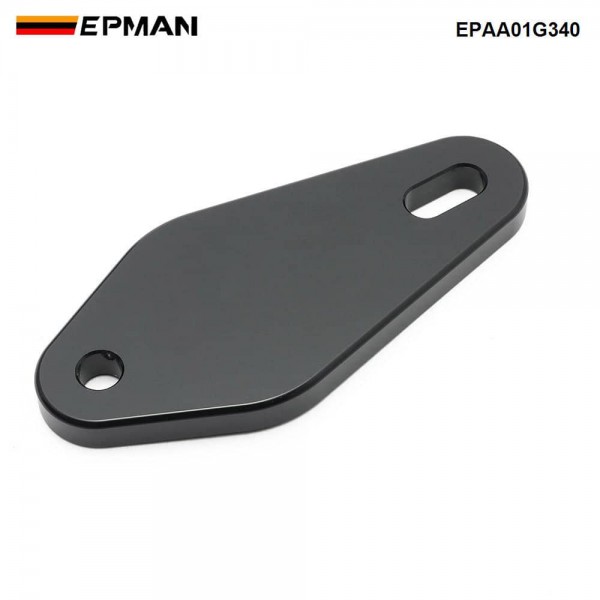 EPMAN EA113 Engine Rear Breather Delete Plate Compatible with VW Golf Passat Audi A3 TT Seat Leon - 6061 Aluminum Block Off Plate for Oil Catch Can System EPAA01G340
