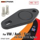 EPMAN EA113 Engine Rear Breather Delete Plate Compatible with VW Golf Passat Audi A3 TT Seat Leon - 6061 Aluminum Block Off Plate for Oil Catch Can System EPAA01G340