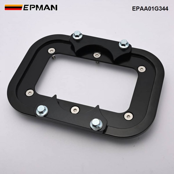 EPMAN Battery Tray Aluminum CNC Machined For Optima AGM Group 34 34M D34 D34M for Red Top Blue Top Yellow Top | 6061-T6 Aerospace Grade | Racing Off-Road Marine EPAA01G344