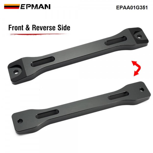 EPMAN Battery Mounting Bracket Aluminum Alloy For Nissan 350Z 2003-2008 370Z 2009-2020 For Infiniti G35 G37 EPAA01G351