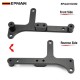 EPMAN CNC Billet Coil Bracket Kit For Honda B16 B18 VTEC IGN1A Engines Black Anodized Aluminum EPAA01G352