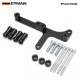 EPMAN CNC Billet Coil Bracket Kit For Honda B16 B18 VTEC IGN1A Engines Black Anodized Aluminum EPAA01G352