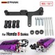 EPMAN CNC Billet Coil Bracket Kit For Honda B16 B18 VTEC IGN1A Engines Black Anodized Aluminum EPAA01G352