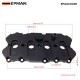 EPMAN Billet Valve Cover - CNC Aluminum for EA113 2.0T FSI Black Anodized -10AN Breather EPAA01G391