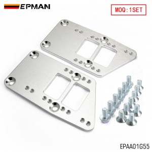 EPMAN Motor Mounts Billet Engine Swap Bracket For Conversion Motor Mount Adjustable Plate Ls1 EPAA01G55