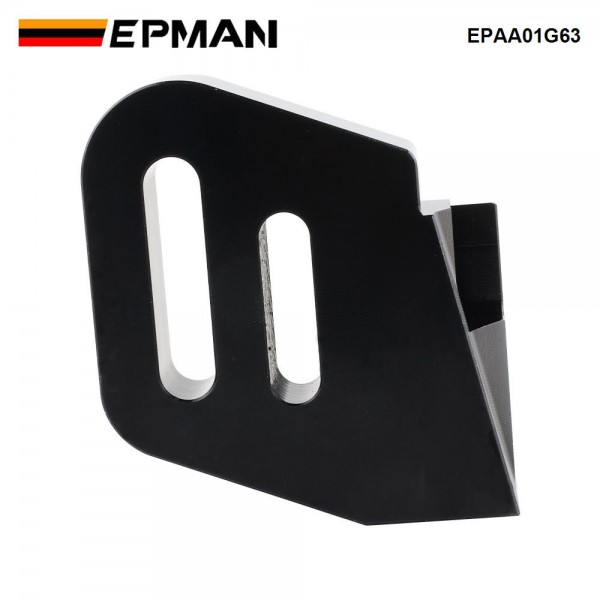 EPMAN High Quality Black Silver Power Steering Bracket for Honda Civic 92-00 B16 GSR P72 Type B-Series EPAA01G63