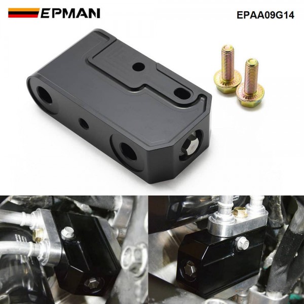 EPMAN Diesel 125069000 Transmission Fluid Thermal Bypass Valve CNC Billet Aluminum For GM 3.0L Duramax 10L80 EPAA09G14