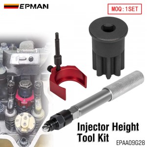 EPMAN J-42083 Automatic Timing Pin+9U-7227 Injector Height Adjustment Gauge Tool+Engine Barring Socket for Caterpillar CAT 3406E C-15 C-16 (3 Tools) EPAA09G28