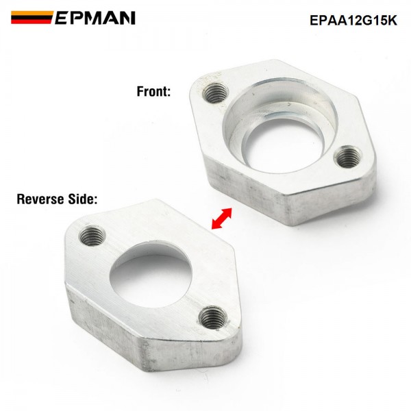 EPMAN Aluminum Intercooler Pipe Map Sensor Flange Kit For VW AUDI 1.8T Golf Jetta Beetle A4 Turbocharger EPAA12G15K