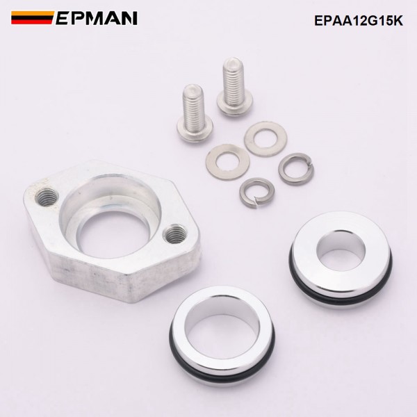 EPMAN Aluminum Intercooler Pipe Map Sensor Flange Kit For VW AUDI 1.8T Golf Jetta Beetle A4 Turbocharger EPAA12G15K