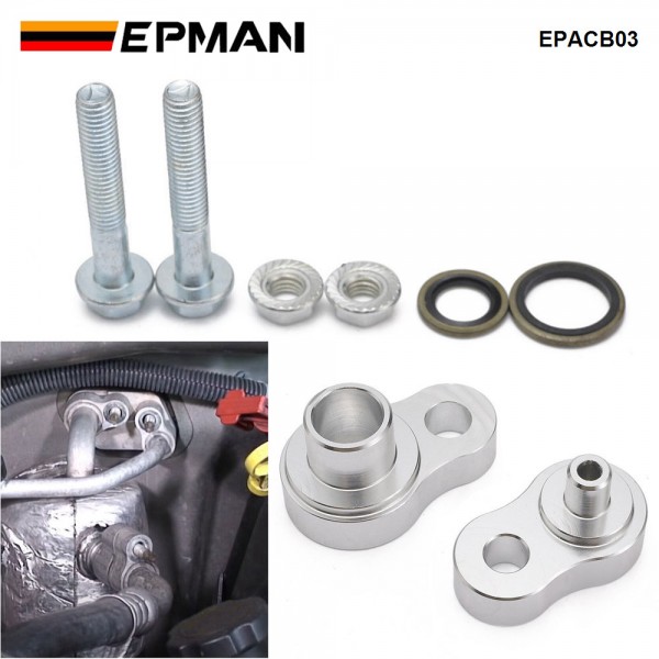 EPMAN Car Rear Air Conditioning A/C Block Off Kit for 2012-2019 Chrysler Town & Country & Dodge Caravan EPACB03