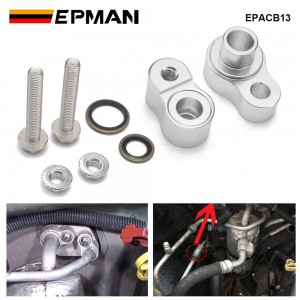 EPMAN Engine Rear Air A/C Block Off Kit Line Terminator For Chevrolet Suburbans 2000-2013 For GMC Yukon For Tahoe EPACB13