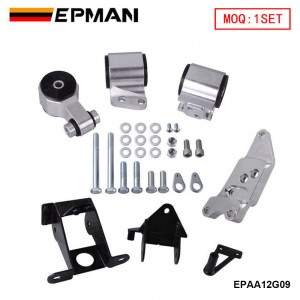 EPMAN K-Series Engine Mounts For K20 K24 FA FG 06-11 Honda Civic Acura CSX Si Billet EPEM1007